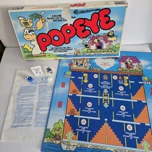 Popeye 1983 Parker Brothers Vintage Board Game